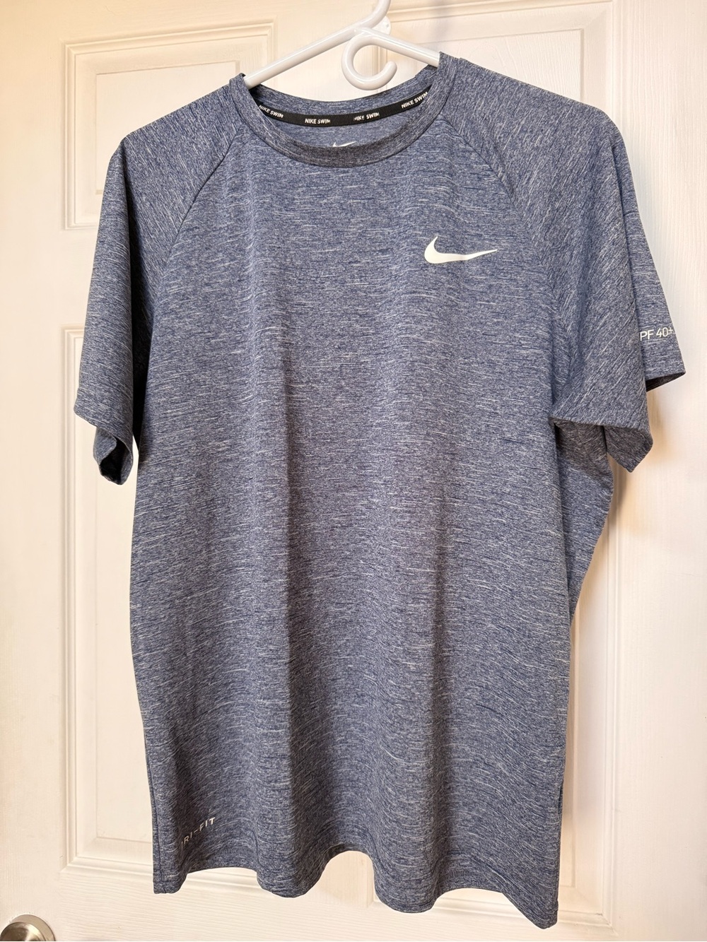 Nike Heather blueish grayish Short Sleeve Dri-Fit Tee
